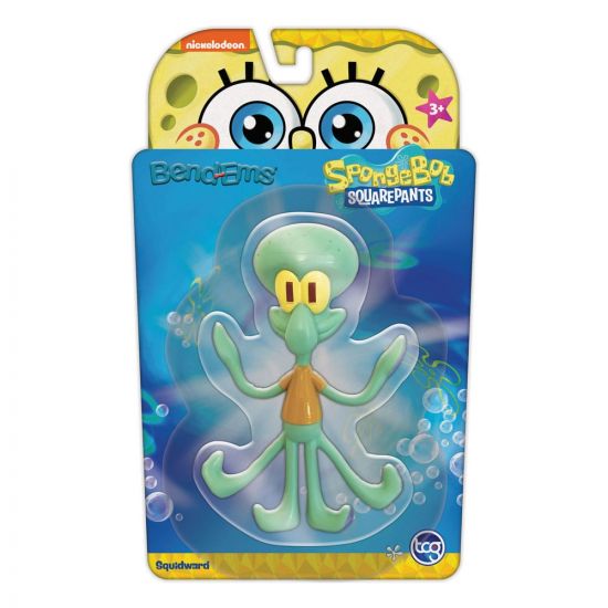 SpongeBob SquarePants Bend-Ems Akční figurka Squidward 15 cm - Kliknutím na obrázek zavřete