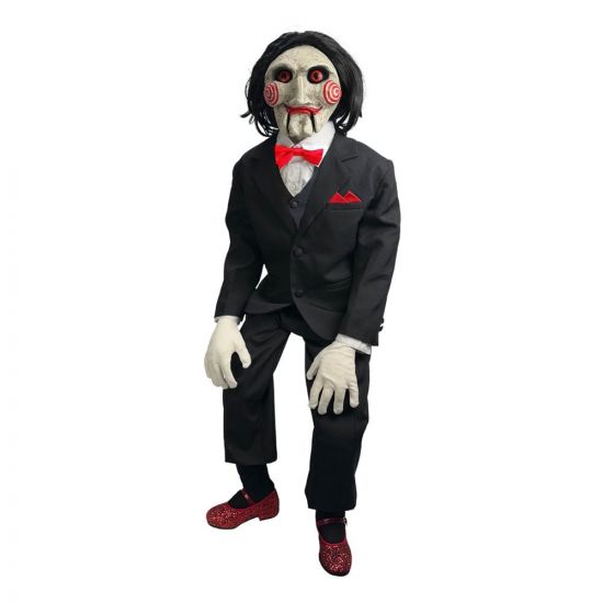 Saw Figure Stripe Puppet Prop / Marionette Billy the Puppet 119 - Kliknutím na obrázek zavřete