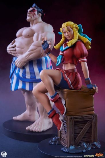 Street Fighter Street Jam Statuen 1/10 Karin & E. Honda - Kliknutím na obrázek zavřete