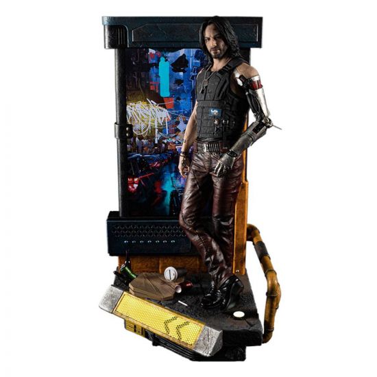 Cyberpunk 2077 Socha 1/4 Johnny Silverhand 34 cm - Kliknutím na obrázek zavřete