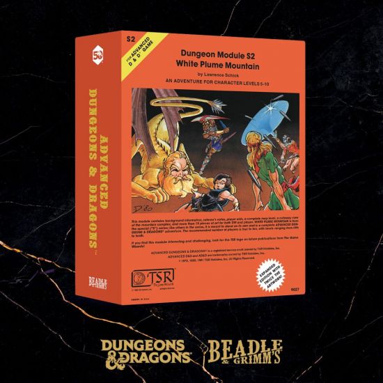 Dungeons & Dragons Classic Module Dice Set White Plume Mountain - Kliknutím na obrázek zavřete