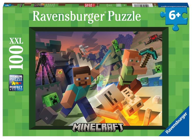 Minecraft Jigsaw Monster Minecraft (100 pieces) - Kliknutím na obrázek zavřete