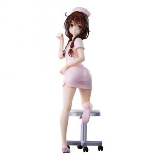 To Love-Ru Darkness Socha PVC Mikan Yuki Nurse Cos 25 cm