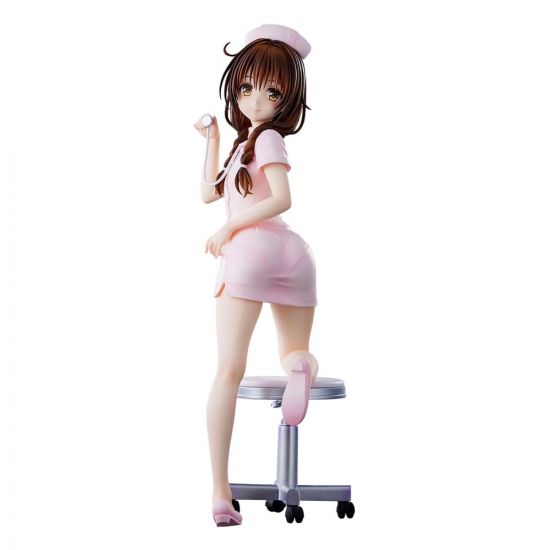 To Love-Ru Darkness Socha PVC Mikan Yuki Nurse Cos 25 cm - Kliknutím na obrázek zavřete