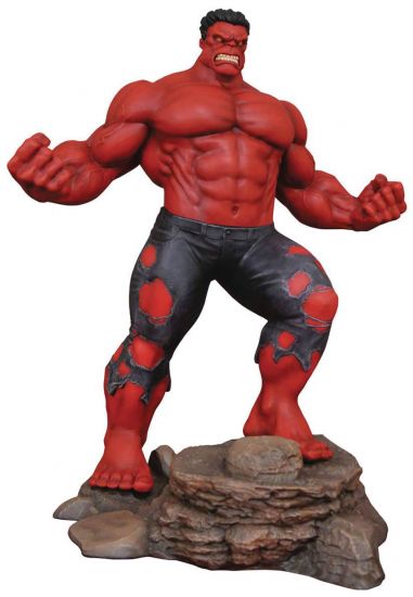 Marvel Gallery PVC Diorama Red Hulk 25 cm - Kliknutím na obrázek zavřete