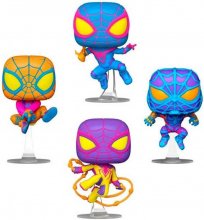 Marvel POP! TV Vinylová Figurka 4-Pack Miles Morales (BLKLT) 9 c