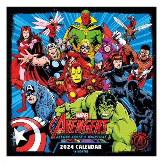 Marvel Calendar 2024 Avengers - Kliknutím na obrázek zavřete