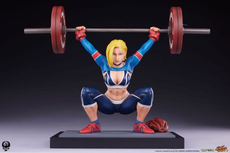 Street Fighter Premier Series Socha 1/4 Cammy: Powerlifting SF6 - Kliknutím na obrázek zavřete