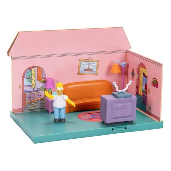 Simpsons mini figurka Playset Living Room - Kliknutím na obrázek zavřete