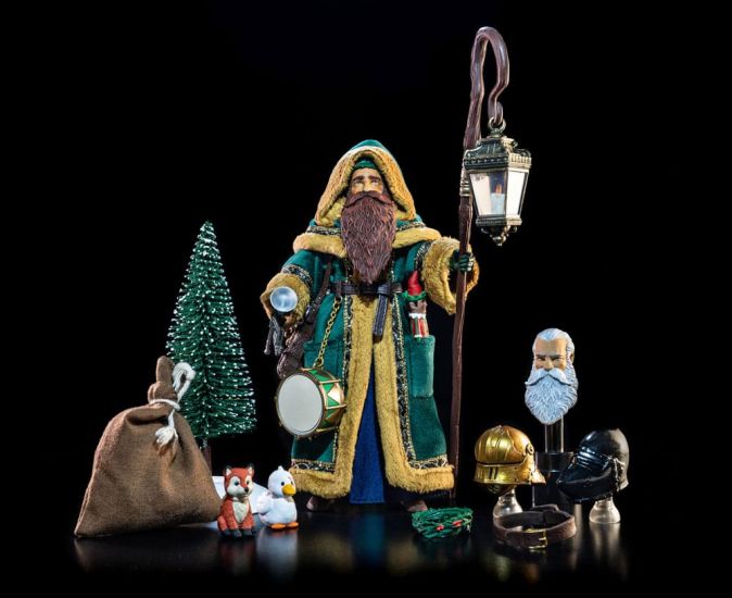 Figura Obscura Actionfigur Father Christmas Green Robes - Kliknutím na obrázek zavřete