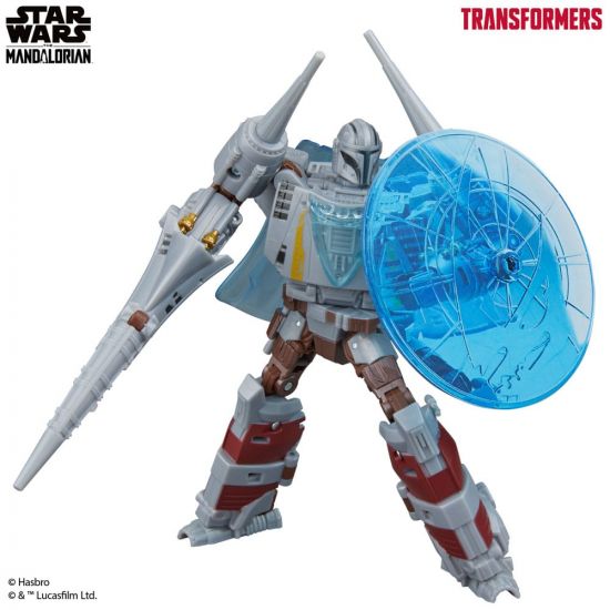 Star Wars x Transformers Actionfigur The Mandalorian / N-1 Starf - Kliknutím na obrázek zavřete