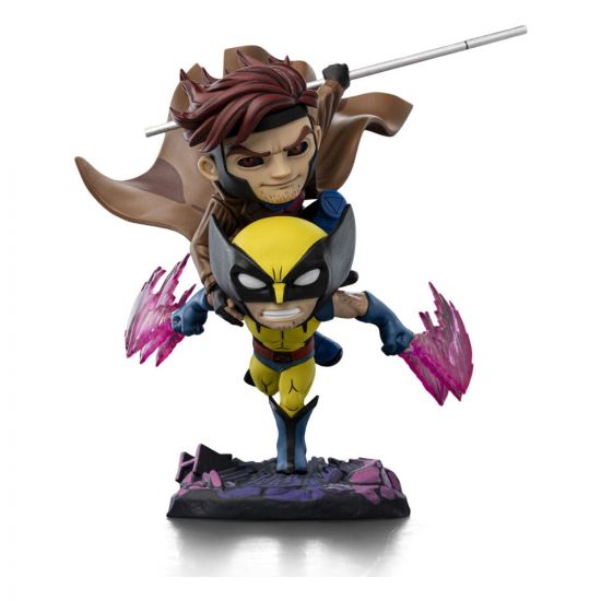 X-Men 97 Mini Co. PVC figurka Gambit and Wolverine 23 cm - Kliknutím na obrázek zavřete