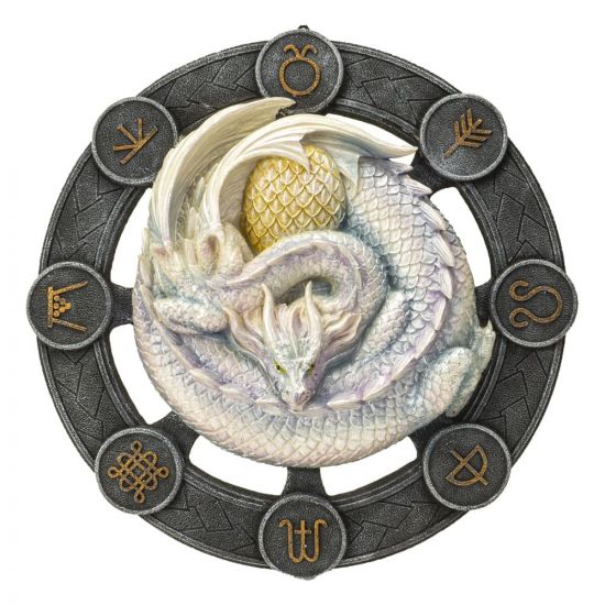 Anne Stokes Plaque Ostara Dragon 32 cm - Kliknutím na obrázek zavřete