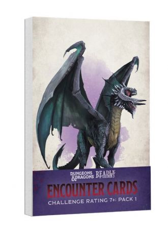 Dungeons & Dragons RPG Encounter Cards Challenge Rating 7+: Pack