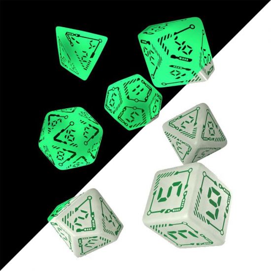 Digital Glowing Dice Set Challenge the darkness (7) - Kliknutím na obrázek zavřete