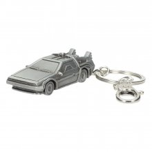 Back to the Future kovový přívěšek na klíče DeLorean 7 cm
