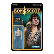 Bon Scott ReAction Akční figurka Wave 02 Bon Scott (Leopard Prin