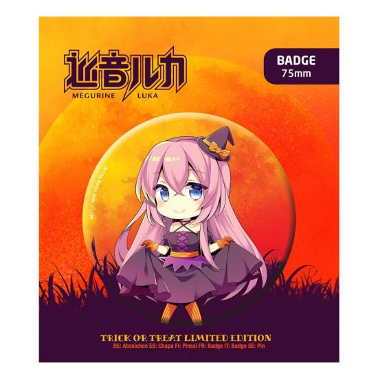 Hatsune Miku Odznak Halloween Limited Edition Megurine Luka - Kliknutím na obrázek zavřete