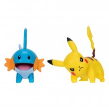 Pokémon First Partner Battle Figure Set Figure 2-Pack Mudkip & P