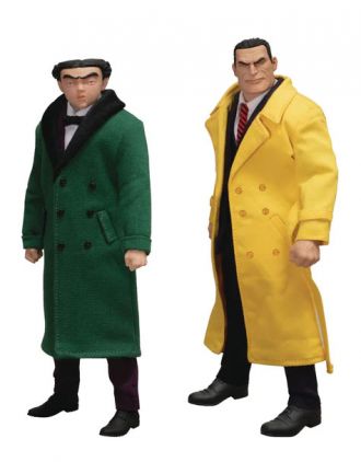 Dick Tracy Akční Figurky 1/12 Dick Tracy vs Flattop Box Set 17