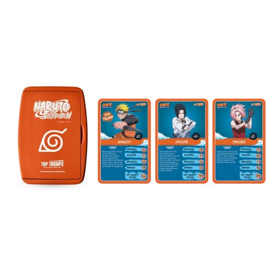 Naruto Shippuden Collectible karetní hra Top Trumps Quiz Anime C - Kliknutím na obrázek zavřete