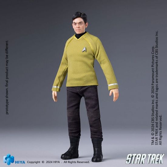 Star Trek 2009 Exquisite Super Series Actionfigur 1/12 Sulu 16 - Kliknutím na obrázek zavřete