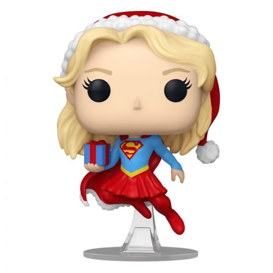 DC Comics POP! Heroes Vinyl Holiday '24- Supergirl 9 cm - Kliknutím na obrázek zavřete