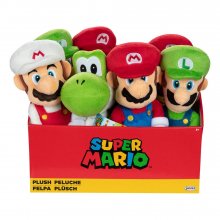 Super Mario Plush Figures 23 cm prodej v sadě (8)