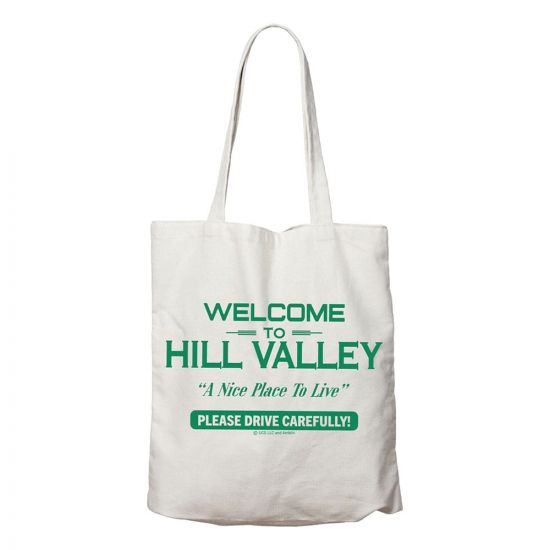 Back to the Future nákupní taška Hill Valley - Kliknutím na obrázek zavřete