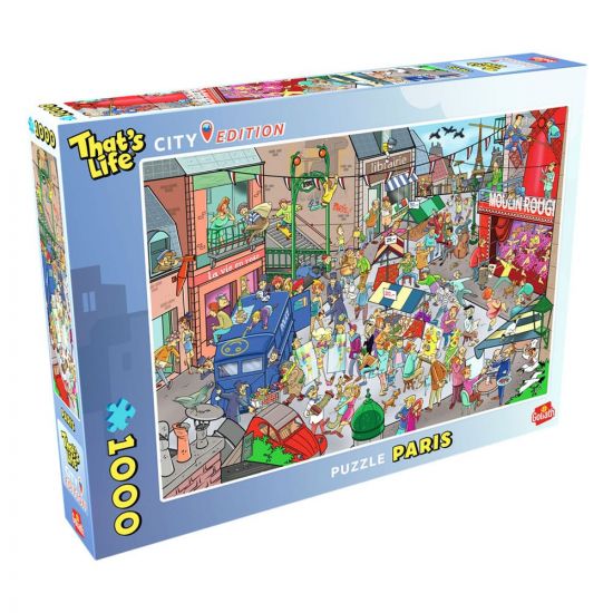 That´s Life City Edition Puzzle Paris (1000 pieces) - Kliknutím na obrázek zavřete