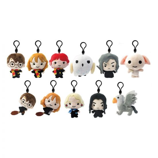 Harry Potter Plush Bag Clips Display (24) - Kliknutím na obrázek zavřete