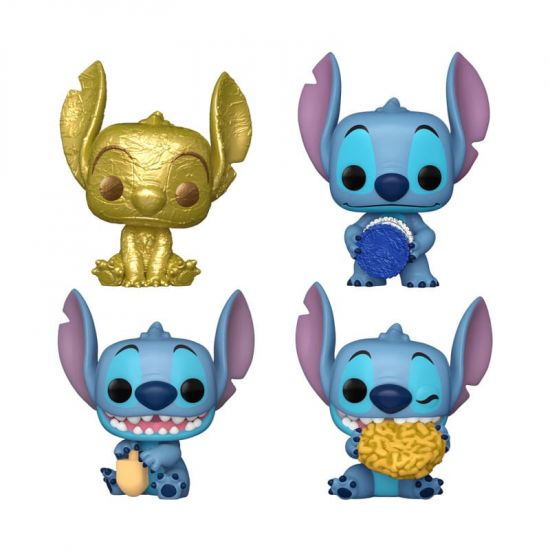 Stitch Holiday 2024 Pocket POP! Vinyl přívěsky na klíče 4-Pack D - Kliknutím na obrázek zavřete