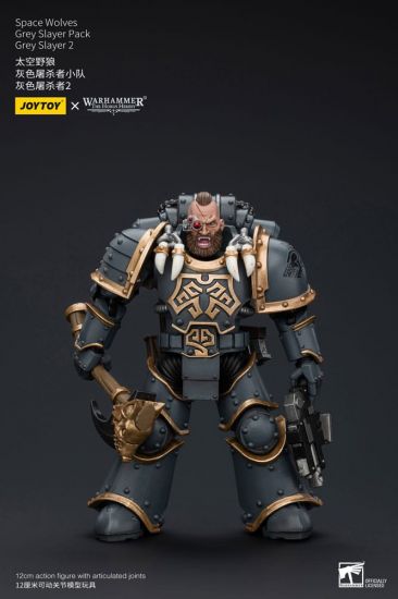 Warhammer The Horus Heresy Akční figurka 1/18 Space Wolves Grey - Kliknutím na obrázek zavřete