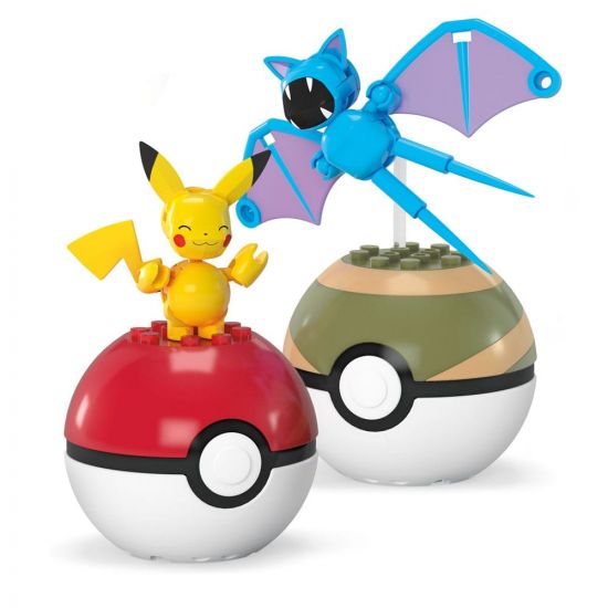 Pokémon MEGA Stavebnice Poké Ball Collection: Pikachu & Zu - Kliknutím na obrázek zavřete