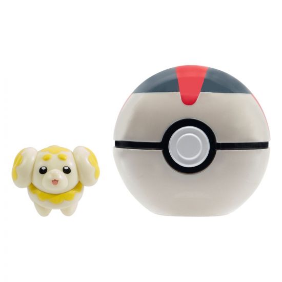 Pokémon Clip'n'Go Poké Balls Fidough & Timer Ball - Kliknutím na obrázek zavřete