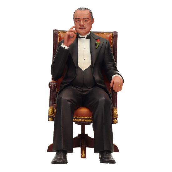 The Godfather Movie Icons PVC Socha Don Vito Corleone 15 cm - Kliknutím na obrázek zavřete