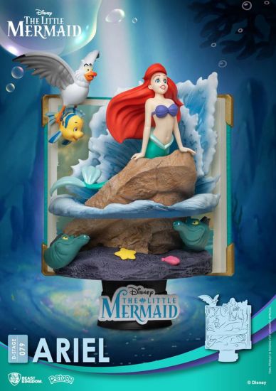 Disney Story Book Series D-Stage PVC Diorama Ariel 15 cm - Kliknutím na obrázek zavřete