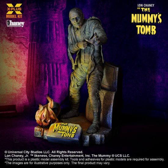 The Mummy´s Tomb plastový model kit 1/8 Lon Chaney Jr. as Mummy - Kliknutím na obrázek zavřete