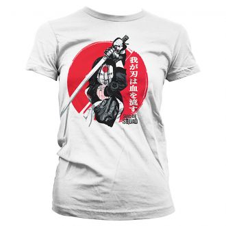 Suicide Squad Katana Girly Tee (White)