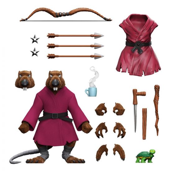 Teenage Mutant Ninja Turtles Ultimates Akční figurka Splinter (F - Kliknutím na obrázek zavřete