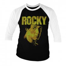 Rocky Baseball Long Sleeve Tee Sylvester Stallone size L