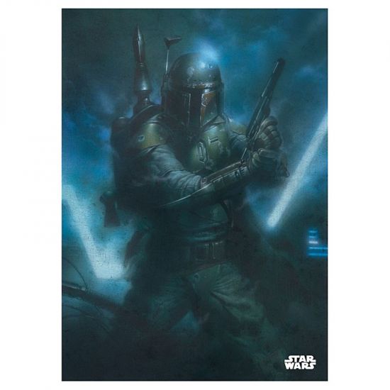 Star Wars kovový plakát Boba Fett 32 x 45 cm - Kliknutím na obrázek zavřete