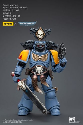 Warhammer 40k Akční figurka 1/18 Space Marines Space Wolves Claw