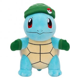 Pokémon Plyšák Squirtle with Green Hat and Mittens 20 cm