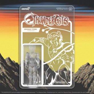 Thundercats ReAction Akční figurka Tygra (Clear) 10 cm