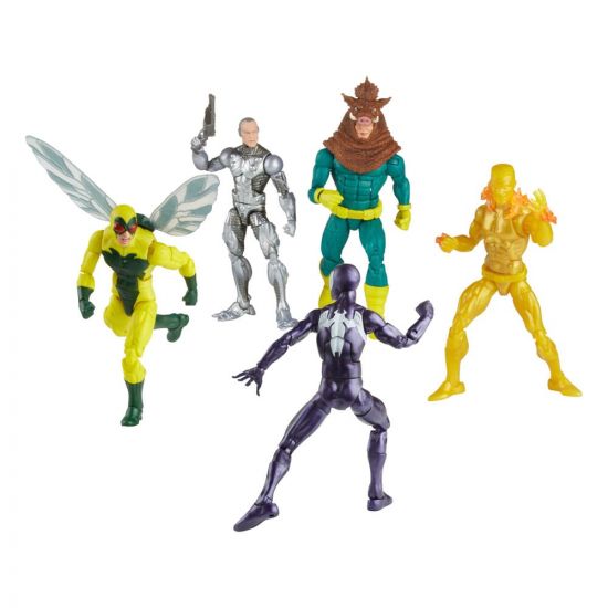 Spider-Man Marvel Legends Akční figurka 5-Pack Spider-Man, Silve - Kliknutím na obrázek zavřete