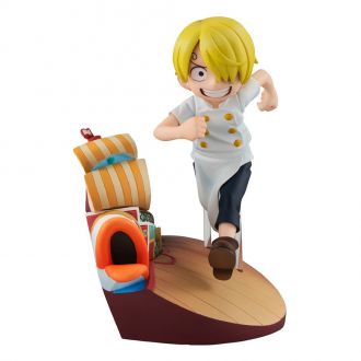 One Piece G.E.M. Series PVC Socha Sanji Run! Run! Run! 11 cm