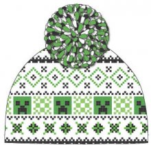 Minecraft Pom-Pom Beanie