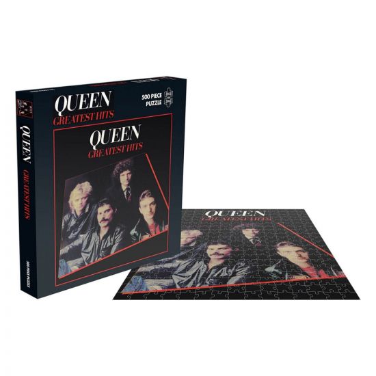 Queen: Greatest Hits 500 Piece Jigsaw Puzzle - Kliknutím na obrázek zavřete