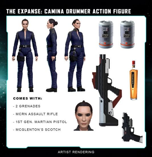 The Expanse Akční figurka Camina Drummer 20 cm - Kliknutím na obrázek zavřete